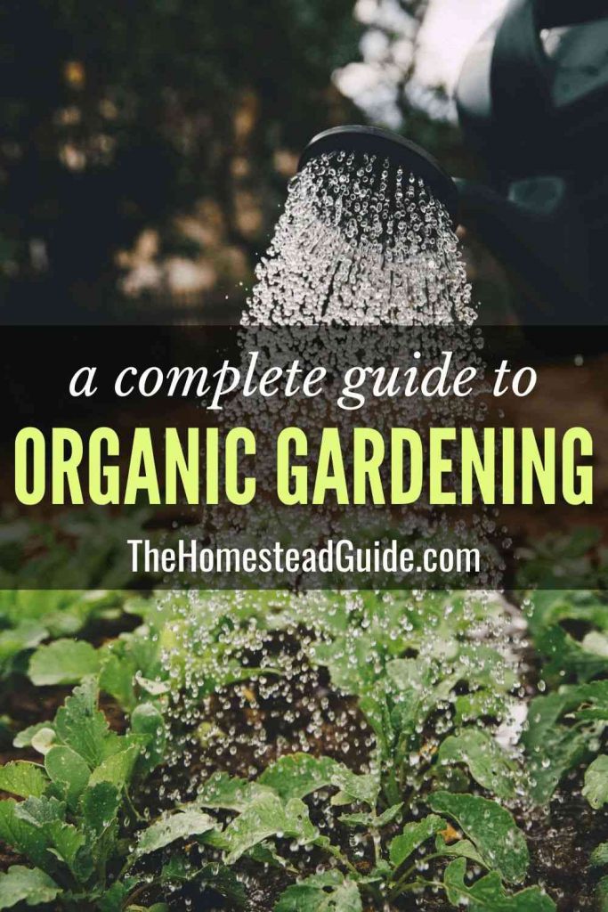 title image a complete guide to organic gardening